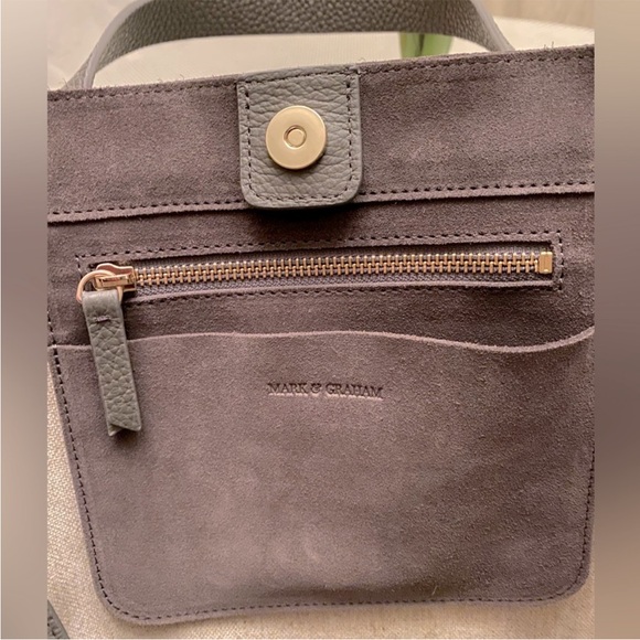 Mark & Graham Essential Suede Tote - Picture 6 of 9